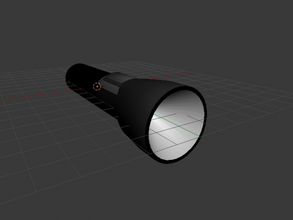 basit el feneri lamba elektronik 3d print model - Mito3D