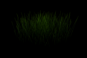 simple grass plants 3d print model - Mito3D