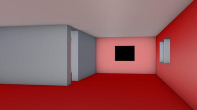 casa semplice le pareti camere architettura 3d print model - Mito3D
