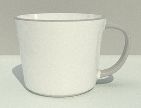 simple taza de la copa accesorios 3d print model - Mito3D