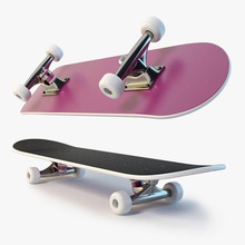 skateboard absorber board deck extreme game hobbies model shock skate skater sport street studios tec trick truck vaulting wheel 3d print model - Mito3D
