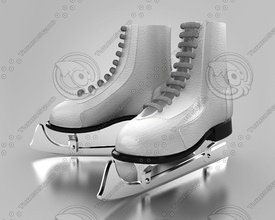 skates 2010 2014 arenas canada competition events figure foot game hockey ice legs model olympic outdoor rock sachipap skate snow sochi sport stadium targe team vancouver winter 3d print model - Mito3D