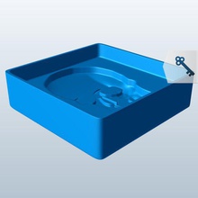 skul v1 cranio ghiaccio cubo vassoio novità stampabile lowpoly 3d print model - Mito3D