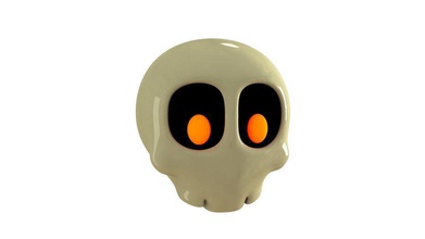 skull toon character hdaniel999 human model 3d print model - Mito3D