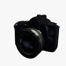 fotocamera reflex v1 slr la l'elettronica stampabile lowpoly 3d print model - Mito3D