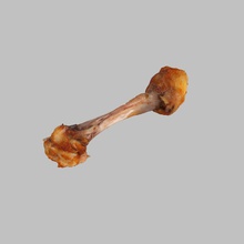 small chicken leg bone animal barbecue barbeque bbq cooked dinning eat food grill kitchen legs max model photoreal poultry realistic realstuff3d roast scan vray 3d print model - Mito3D