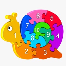 salyangoz puzzle oyuncak hayvan Yönetim Kurulu çizgi film çocuk renk renkli eğitim eğlence mobilyalar mobilya oyun jig jigsaw model numarası oynuyor bulmaca çözüm toon virtualhorizonstudio 3d print model - Mito3D