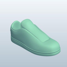 spor ayakkabı v2 giyim yazdırılabilir lowpoly 3d print model - Mito3D