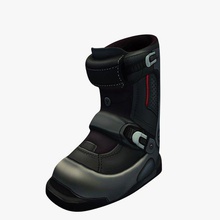 snow boots v2 boot apparel printable lowpoly 3d print model - Mito3D