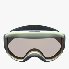 snow skiing goggles v2 apparel printable lowpoly 3d print model - Mito3D