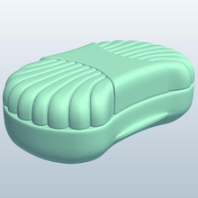 soap carrier v1 personal care printable lowpoly 3d print model - Mito3D