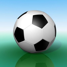 bola de futebol 3d artstudio bolas cg concorrência olá modelo poli esporte 3d print model - Mito3D