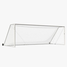 soccer goal 3d molier 3ds architecture arenas elements equipment field football game gate goalie grass international keeper model net parking photoreal playing post realistic sport vray wheel white 3d print model - Mito3D