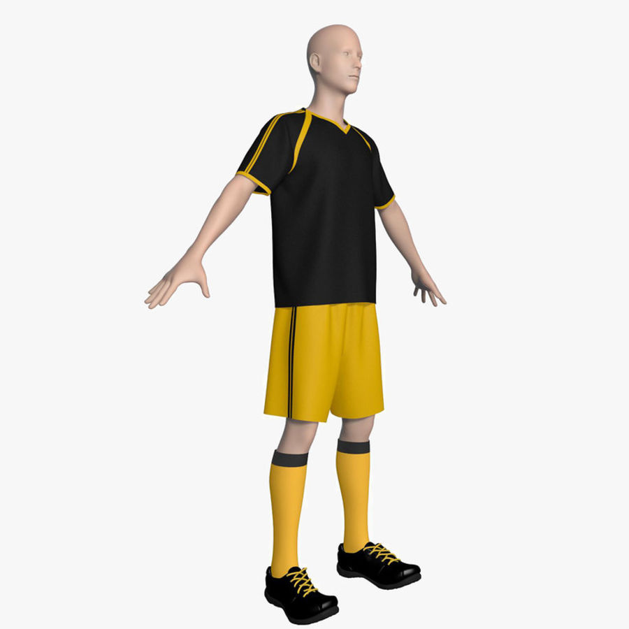 tenue de foot chemisier garçon les mémoires caractère vêtements club elena shvets football engins jersey kit sexe masculin l'homme modèle pantalon personnes en jouant chemise court le soccer la chaussette sport sweat-shirt t té t-shirt l'uniforme 3D print model - Mito3D