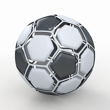 soccerball dissasembled les balles de football modèle le soccer sport sportmaster 3d print model - Mito3D