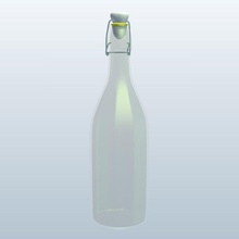 soda-Flasche Mehrweg-v1 soda Flasche wiederverwendbar Container bedruckbar ist lowpoly 3d print model - Mito3D