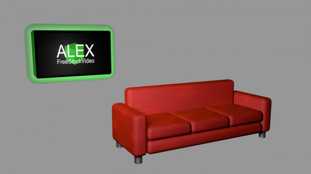 sofa Möbel 3D print model - Mito3D