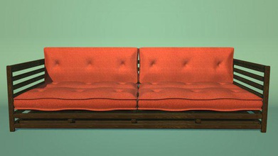sofa furniture 3d print model - Mito3D