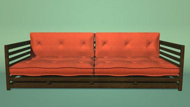 sofa Möbel 3d print model - Mito3D