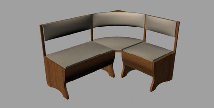 sofa furniture 3d print model - Mito3D