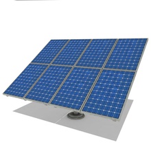 panel solar 3d constructor de la arquitectura elementos energía verde modelo el poder realista silicio sol 3d print model - Mito3D