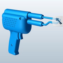 soldering gun v1 tools equipment printable lowpoly 3d print model - Mito3D