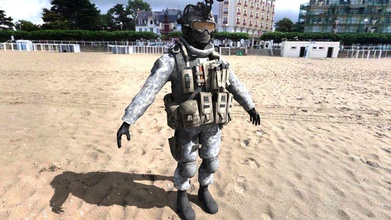 asker ordu karakter çocuklar kask insan erkek adam askeri model gece taktik tctorchio vizyon savaş silah 3d print model - Mito3D