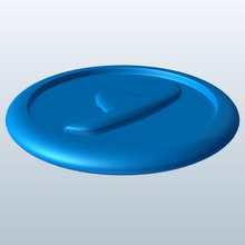 sombrero v1 uçan disk oyuncaklar yazdırılabilir lowpoly 3d print model - Mito3D