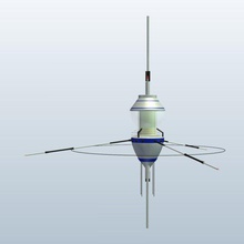 Raum beacon kleinen v1 - Leuchtturm klein äußeren Raumschiff bedruckbar ist lowpoly Weltraum-Raumschiff 3d print model - Mito3D