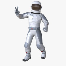 tuta spaziale l'astronauta carattere vestiti cosmonauta vuoto fi casco umana lexxiam modello pilota rig sic sci spazio spaceman seme 3d print model - Mito3D