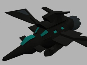 vaisseau spatial des avions 3d print model - Mito3D