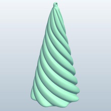 v1 spiral büküm gözenekli prism semboller geometri twist yazdırılabilir lowpoly 3d print model - Mito3D