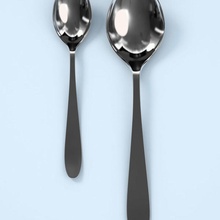 spoons cafe cutlery dining dinner dinnerware flatware food furnishings household kitchen model serving silver silverware spoon syol table tableware tea teaspoon utensil 3d print model - Mito3D