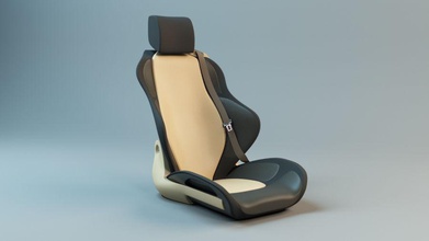 sport seat automotive car carbonfibre chair design model parts ruver tuning vehicle 3d print model - Mito3D