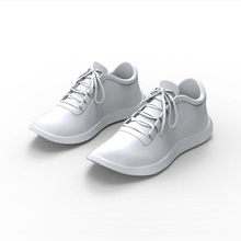 sports shoe 4d brain basketbal character clothes foot footwear gym leather model run shoes sneakers sport white 3d print model - Mito3D