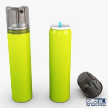 sprey 1 v boss olabilir 75 Boss aerosol oto kutusu kap kozmetik deodorant köpük mobilya gaz hairspray ev endüstriyel böcekler yağlayıcı tıbbi model perf cilalı bilim talaşı tüp zurel 3d print model - Mito3D