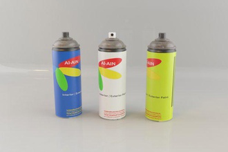 Sprühdosen spray können Farbe Requisiten Element 3d print model - Mito3D