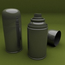 sprey aerosol aıds antiperspirant antiseptik bacco bottlewindow olabilir temiz deodorant ilk mobilyalar mobilya böcekler kit mardud model boyalı pam bitki squirt aracı silah 3d print model - Mito3D