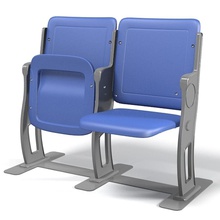 stadium seat archstyle armchair baseball chair cinema folding furnishings furniture model plastic sport stool 3d print model - Mito3D