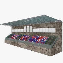 los asientos del estadio tribune 3d gradas blitcher presidente f1 de fútbol formula1 el mobiliario muebles la tribuna modelo plástico raza asiento deporte tren alex88 3d print model - Mito3D