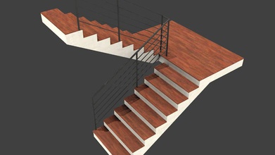 staircase architecture faniskayios model staircasearchitecture stairs 3d print model - Mito3D