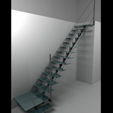 Treppen Architektur deco design Elemente escalier Möbel interieur Innenraum maison Modell modeluxe 3d print model - Mito3D