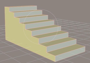stairs architecture building construction elements house level meltedgore structure tool 3d print model - Mito3D