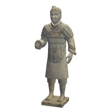 statua v2 terracotta l'esercito 1 statue busti stampabile lowpoly 3d print model - Mito3D
