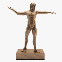 zeus Heykeli 3d antika Arkeoloji mimarlık sanat Bronz calmod karakter dış Yunanistan çocuklar tarihi tarih insan erkek adam model insanlar gerçekçi heykel yapısı V-ray'in 3d print model - Mito3D
