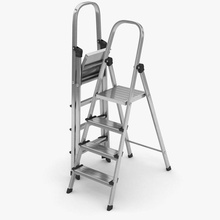 stepladder builder building construction elements footstep furniture industrial ladder levking model parts repair stairs step stool tool 3d print model - Mito3D