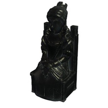 stone chess queen side b v2 black toys printable lowpoly 3d print model - Mito3D