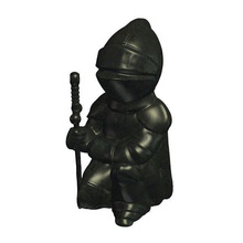 stone chess rook side b v2 black toys printable lowpoly 3d print model - Mito3D