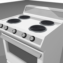 stove oven opening door drawer c4d format appliance baked boiling burner cooked cool fixture food furnishings household kitchen model open phantomliving rack stoveoven stoves 3d print model - Mito3D