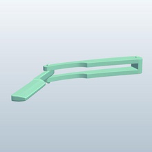 straightedgerazor v1 straight edge razor personal care printable lowpoly 3d print model - Mito3D
